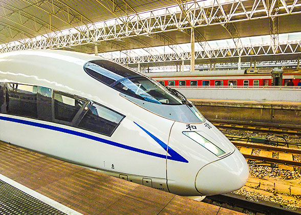 Shanghai-Hangzhou High Speed Train