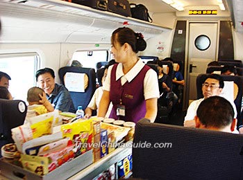 Snacks Sold in The Carriage