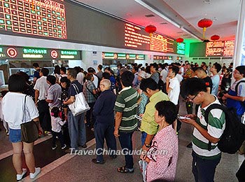 Ticket Office, Shanghai Railway Station